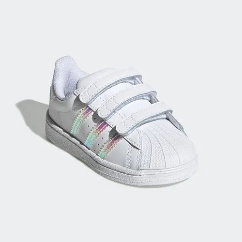 Sneaker ADIDAS ORIGINALS "SUPERSTAR" Gr. 25, weiß (cloud white, cloud white) Schuhe Laufschuhe