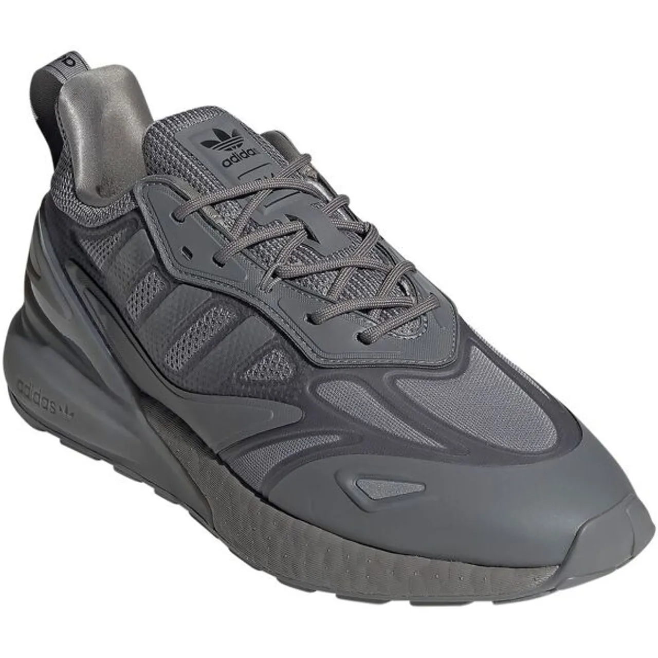 Sneaker ADIDAS ORIGINALS "ZX 2K BOOST 2.0" Gr. 46, grau (grethr, grethr, grethr) Schuhe Stoffschuhe