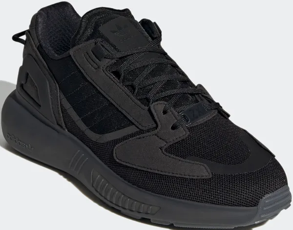 Sneaker ADIDAS ORIGINALS "ZX 5K BOOST" Gr. 46, schwarz (cblack, cblack, gresix) Schuhe Stoffschuhe