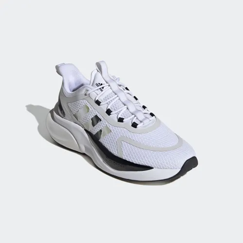 Sneaker ADIDAS SPORTSWEAR "AlphaBounce +" Gr. 42, schwarz-weiß (cloud white, core black, grey one) Schuhe Sportschuhe