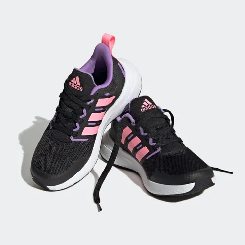 Sneaker ADIDAS SPORTSWEAR "FORTARUN 2.0 CLOUDFOAM LACE" Gr. 38, pink (core black, beam pink, violet fusion) Schuhe Laufschuhe