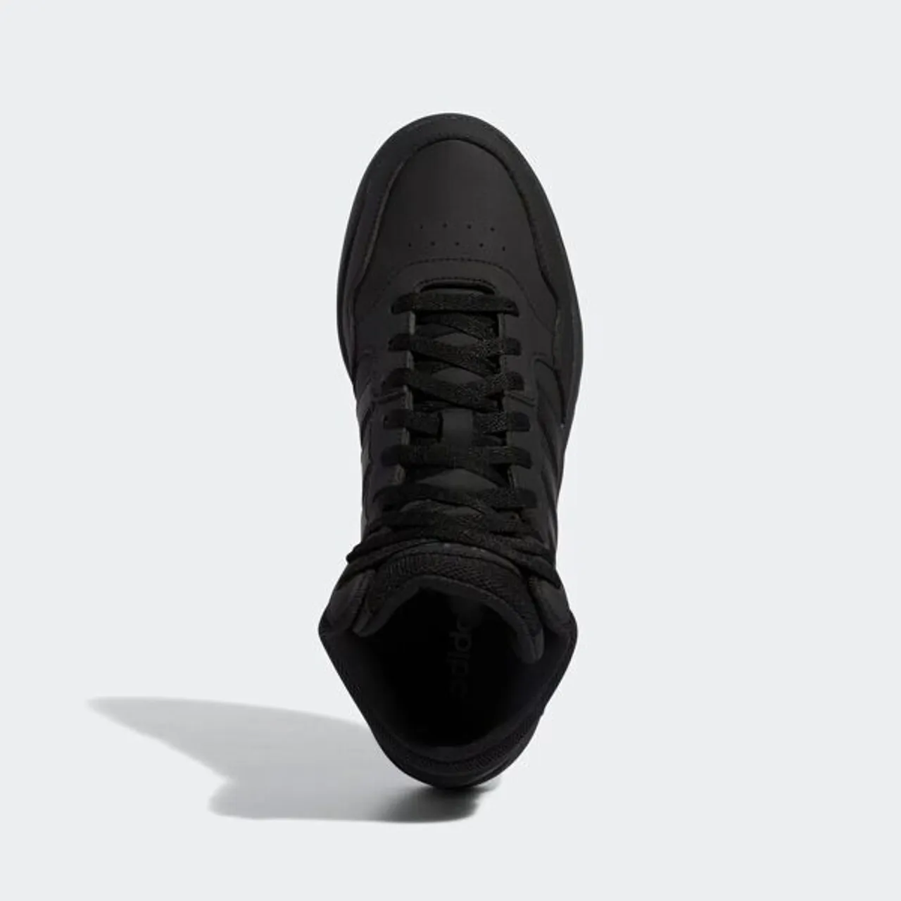 Sneaker ADIDAS SPORTSWEAR "HOOPS 3 MID LIFESTYLE BASKETBALL CLASSIC" Gr. 47, schwarz (core black, core grey si) Schuhe Stoffschuhe