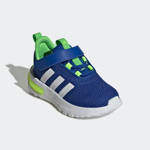 Sneaker ADIDAS SPORTSWEAR "RACER TR23 KIDS" Gr. 26, bunt (royal blue, cloud white, lucid lime) Schuhe Sneaker