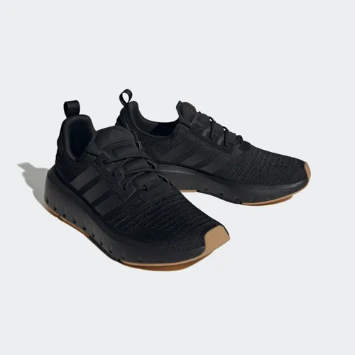 Sneaker ADIDAS SPORTSWEAR "SWIFT RUN" Gr. 45, schwarz (core black, core gum 3) Schuhe