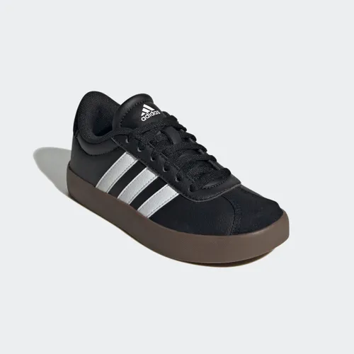 Sneaker ADIDAS SPORTSWEAR "VL COURT 3.0 KIDS" Gr. 37, schwarz-weiß (core black, cloud white, gum5) Schuhe Laufschuhe