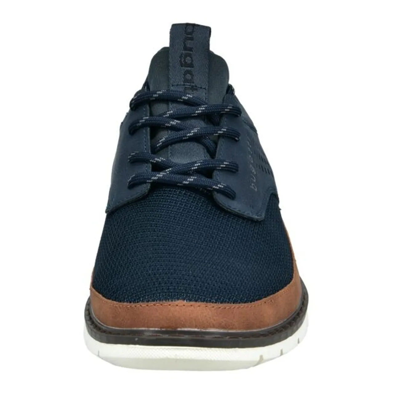 Sneaker BUGATTI Gr. 40, bunt (dunkelblau, braun) Herren Schuhe Stoffschuhe Bestseller