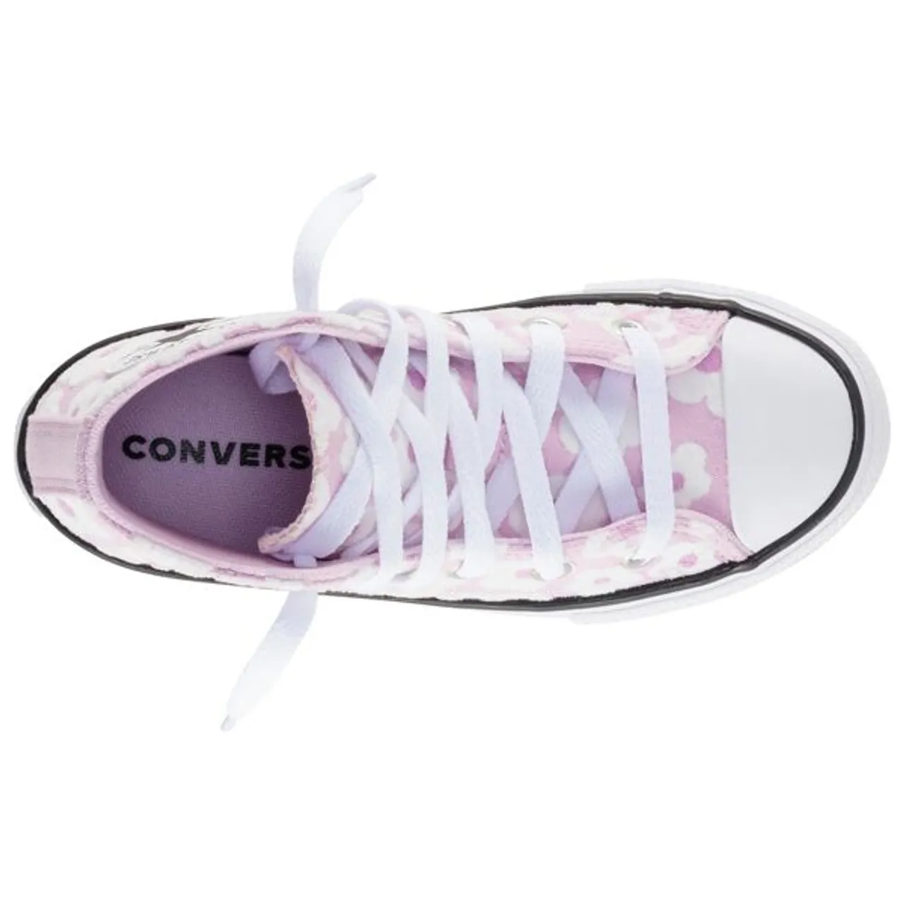 Sneaker CONVERSE "CHUCK TAYLOR ALL STAR FLORAL EMBROI" Gr. 29, lila (stardust lilac) Schuhe Sneaker