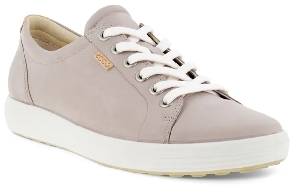 Sneaker ECCO "SOFT 7 W" Gr. 37, grau (grey rose) Damen Schuhe Sneaker