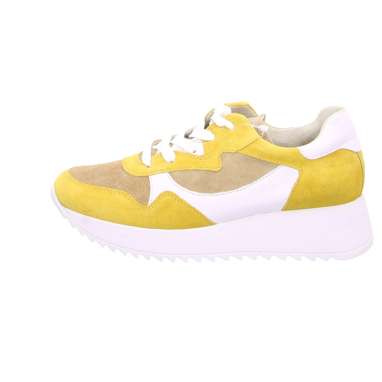 Sneaker gelb marigold grain Soft Suede