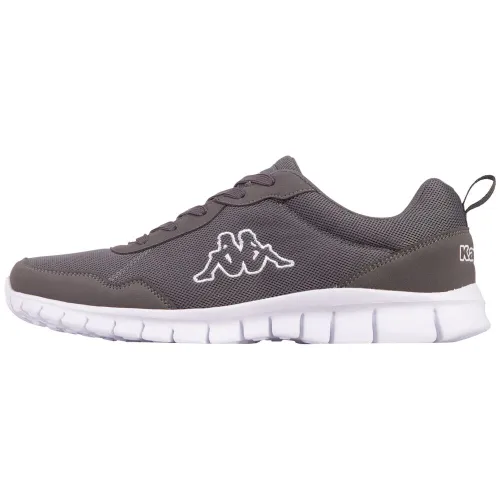 Sneaker KAPPA Gr. 47, grau (grey, white) Schuhe Schnürhalbschuhe