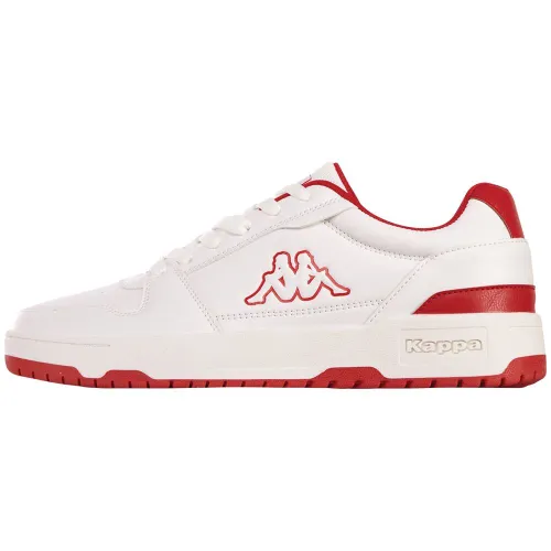 Sneaker KAPPA Gr. 47, rot (white, red) Schuhe Schnürhalbschuhe