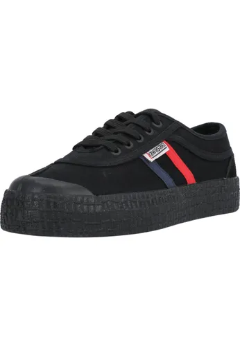 Sneaker KAWASAKI "Retro 3.0" Gr. 44, schwarz (schwarz, schwarz) Herren Schuhe Schnürhalbschuhe