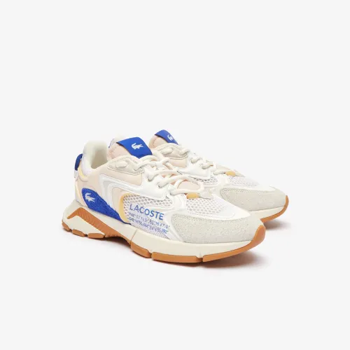 Sneaker LACOSTE "L003 NEO 124 4 SMA" Gr. 43, blau (wht, blu) Schuhe Stoffschuhe
