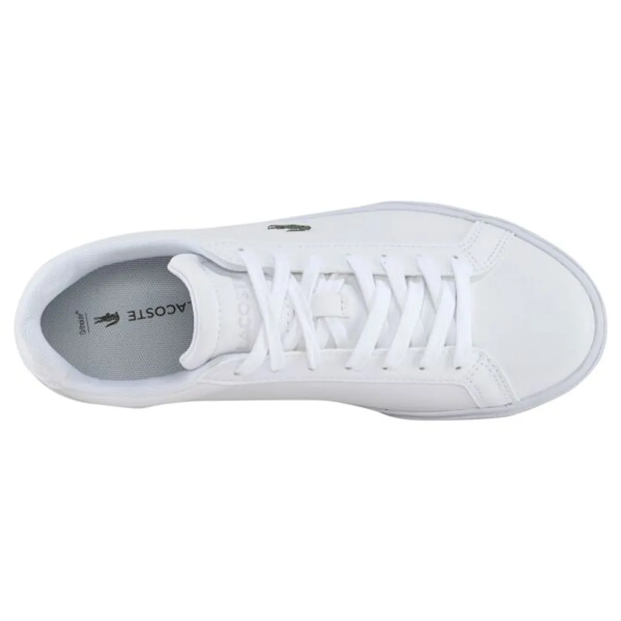 Sneaker LACOSTE "LEROND PRO BL 23 1 CFA" Gr. 39,5, weiß (weiß, weiß) Schuhe Sneaker