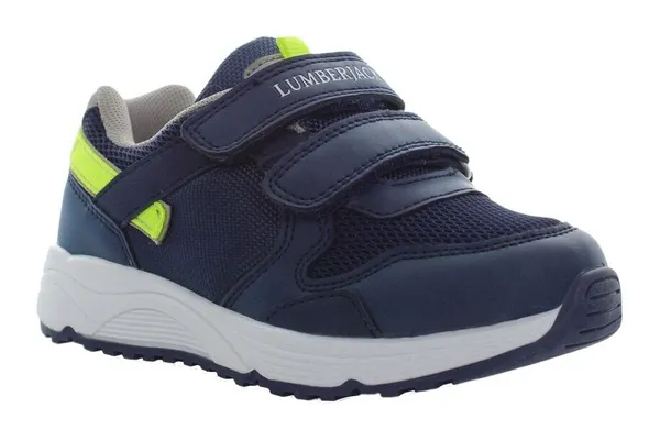 Sneaker LUMBERJACK Gr. 34, blau (navy) Kinder Schuhe