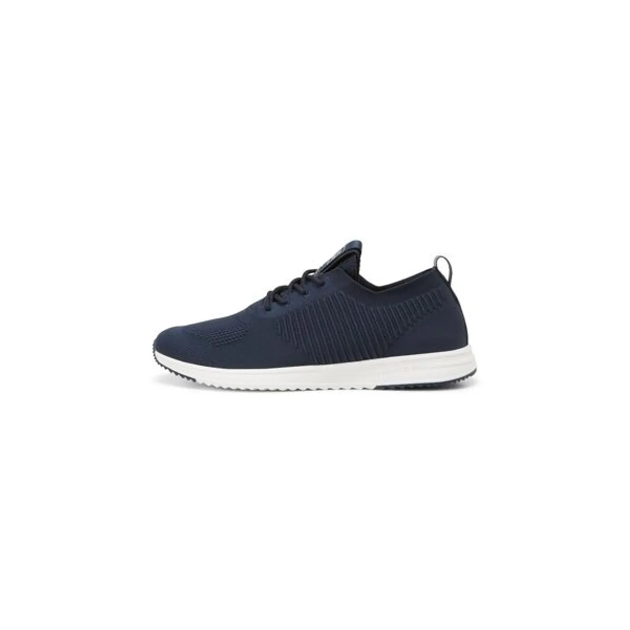Sneaker MARC O'POLO "aus elastischem Jacquard-Knit" Gr. 48, blau Herren Schuhe Schnürhalbschuhe