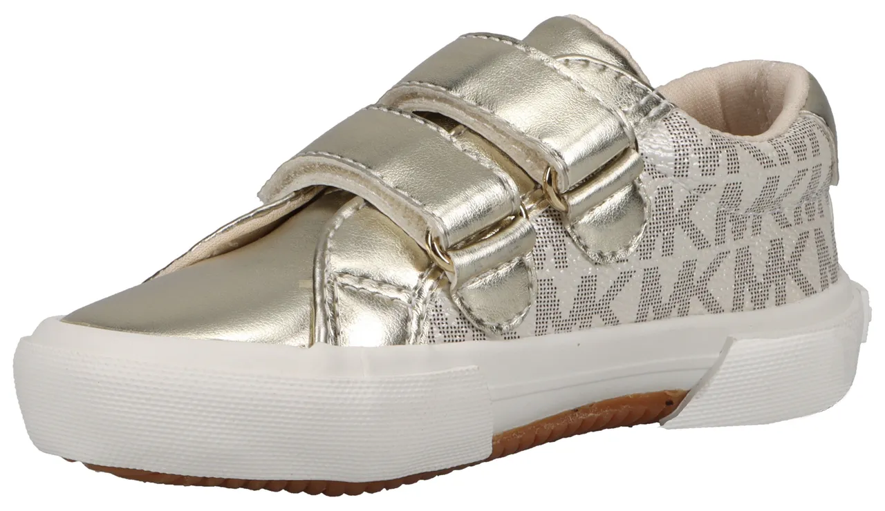 Sneaker MICHAEL KORS KIDS "IZETTA FRANKY H&L" Gr. 29, goldfarben Kinder Schuhe Sneaker