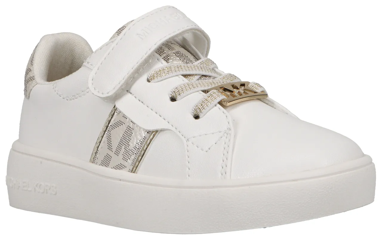 Sneaker MICHAEL KORS KIDS "JEM MAXINE PS" Gr. 29, goldfarben (weiß, goldfarben) Kinder Schuhe Sneaker