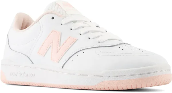 Sneaker NEW BALANCE "BB80" Gr. 39, rosa (weiß, rosa) Schuhe Sneaker