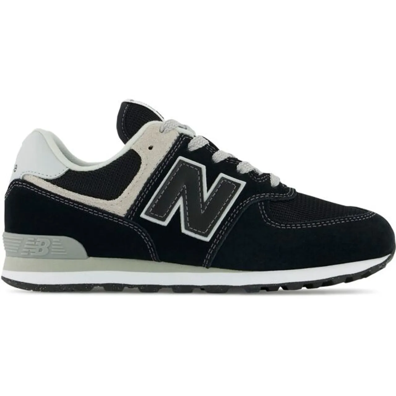 Sneaker NEW BALANCE "GC574" Gr. 36, schwarz (schwarz, grau) Schuhe Sneaker