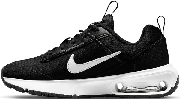 Sneaker NIKE SPORTSWEAR "AIR MAX INTRLK LITE (GS)" Gr. 37,5, schwarz-weiß (black, white, anthracite, wolf, grey) Schuhe Laufschuhe