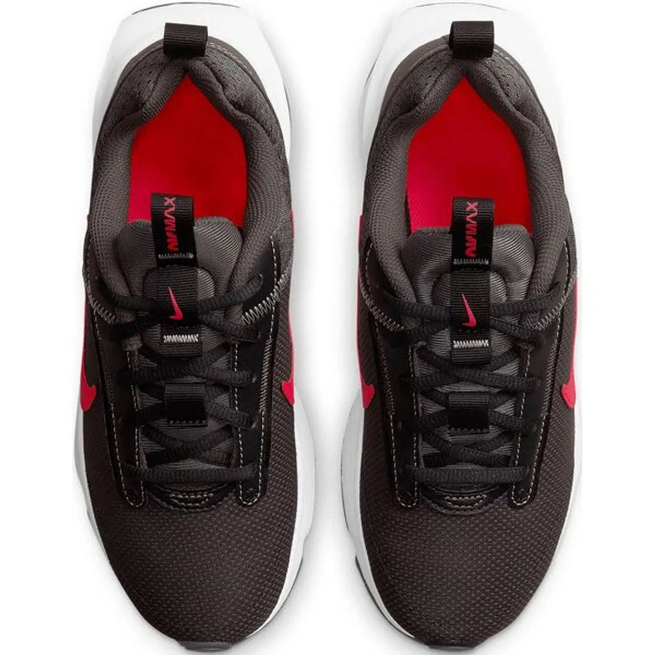 Sneaker NIKE SPORTSWEAR "AIR MAX INTRLK LITE (GS)" Gr. 39, schwarz (medium, ash, siren, red, black, light, silver) Schuhe Laufschuhe