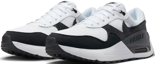 Sneaker NIKE SPORTSWEAR "AIR MAX SYSTM" Gr. 40, schwarz-weiß (weiß, schwarz) Schuhe Stoffschuhe