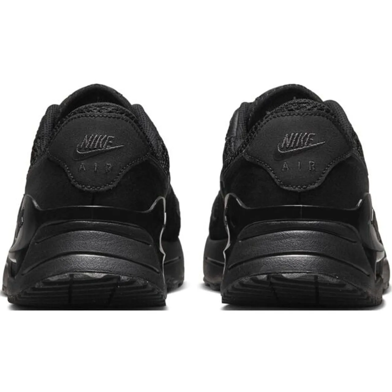 Sneaker NIKE SPORTSWEAR "AIR MAX SYSTM" Gr. 45, schwarz (black, anthracite, black) Schuhe Stoffschuhe