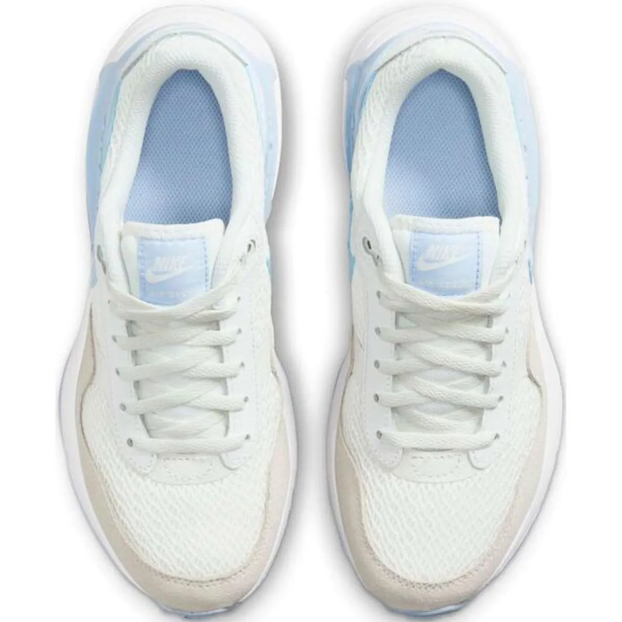 Sneaker NIKE SPORTSWEAR "AIR MAX SYSTM (GS)" Gr. 36, weiß (summit white) Schuhe Laufschuhe
