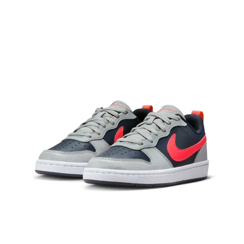 Sneaker NIKE SPORTSWEAR "COURT BOROUGH LOW RECRAFT (GS)" Gr. 36,5, grau (grey) Schuhe Basketballschuhe