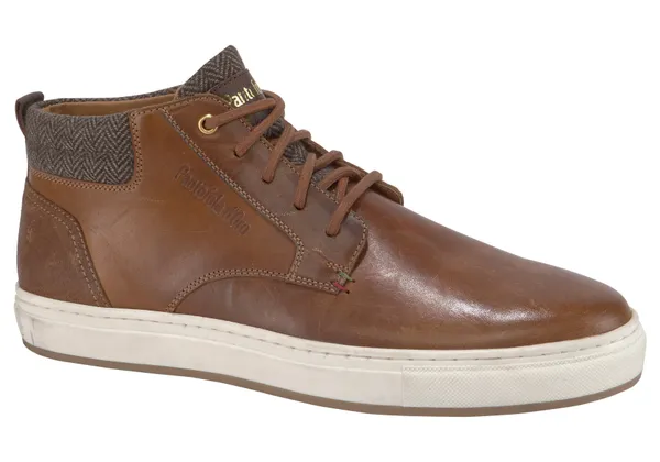 Sneaker PANTOFOLA D´ORO "PRATO UOMO MID" Gr. 44, braun (cognac) Schuhe Sneaker
