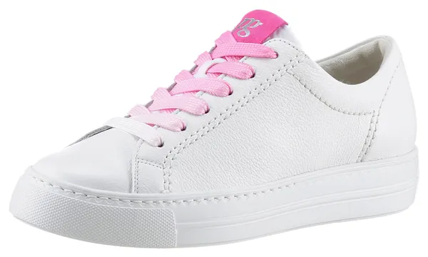 Sneaker PAUL GREEN Gr. 37, pink (weiß, pink) Damen Schuhe Sneaker