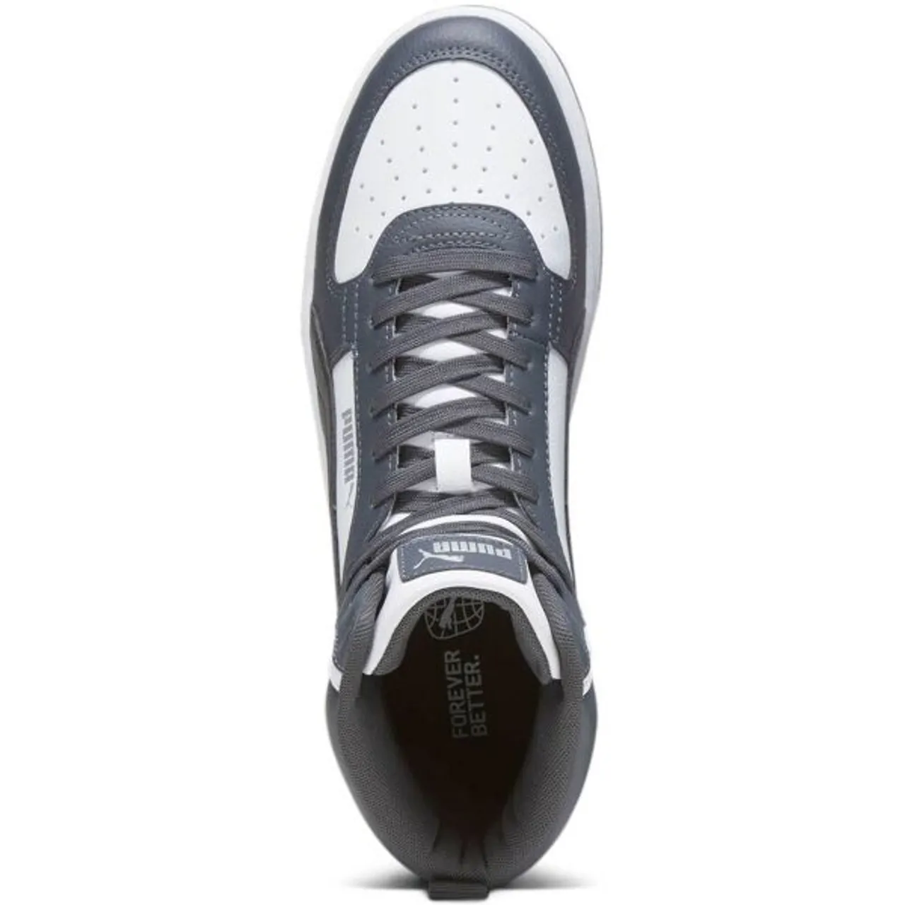 Sneaker PUMA "CAVEN 2.0 MID" Gr. 42, schwarz-weiß (puma white, puma black, strong gray, silver) Schuhe Puma