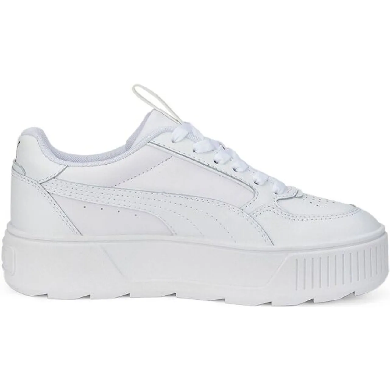Sneaker PUMA "KARMEN REBELLE" Gr. 42, weiß (puma white, puma white) Schuhe Sneaker