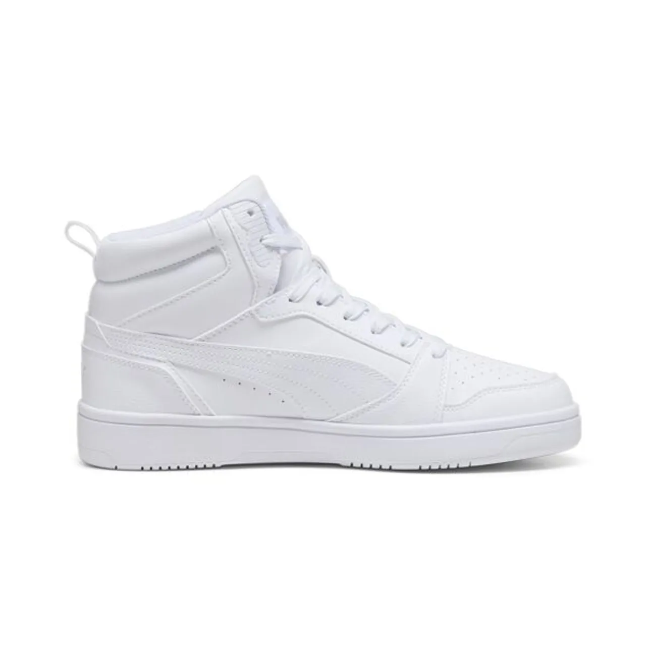 Sneaker PUMA "REBOUND V6" Gr. 46, weiß (puma white, puma cool light gray) Schuhe Puma
