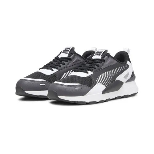 Sneaker PUMA "RS 3.0 Essentials Sneakers Erwachsene" Gr. 36, schwarz-weiß (black white dark coal gray) Schuhe Puma