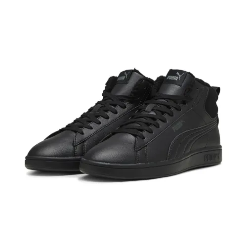 Sneaker PUMA "Smash 3.0 Mid WTR Sneakers Erwachsene" Gr. 40.5, schwarz (black shadow gray) Schuhe Puma