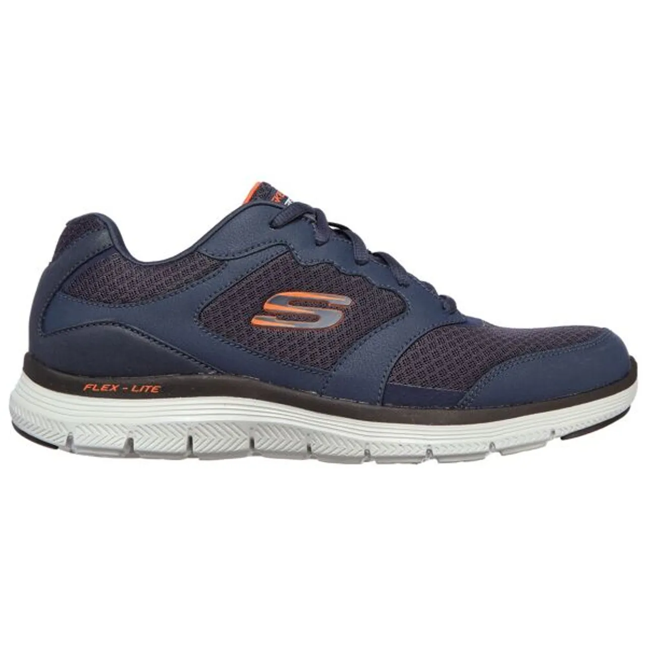 Sneaker SKECHERS "FLEX ADVANTAGE 4.0" Gr. 48,5, blau (navy) Herren Schuhe Stoffschuhe