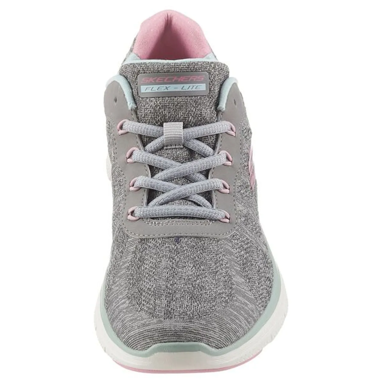 Sneaker SKECHERS "FLEX APEEAL 4.0 FRESH MOVE" Gr. 37, grau (grau, mint) Damen Schuhe Sneaker