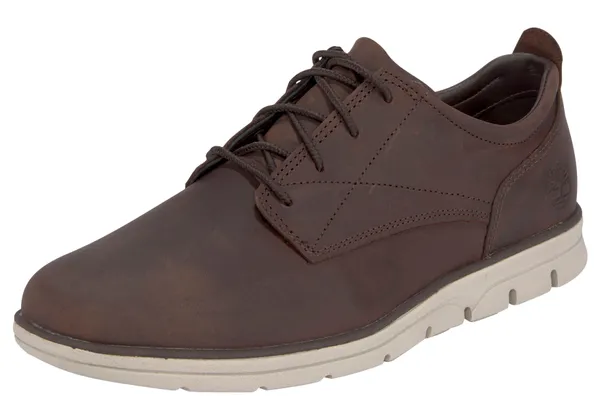 Sneaker TIMBERLAND "Bradstreet PT Oxford" Gr. 42, braun (dunkelbraun) Schuhe Schnürhalbschuhe