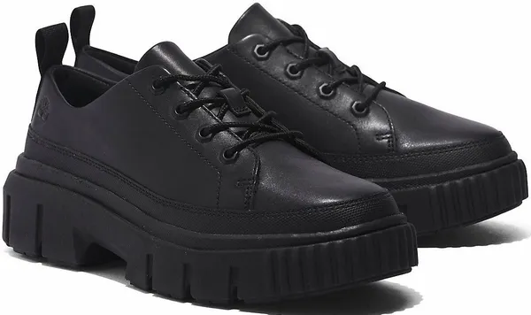 Sneaker TIMBERLAND "Greyfield Leather Ox" Gr. 39, schwarz Schuhe Sneaker