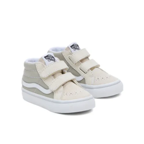 Sneaker VANS "TD SK8-Mid Reissue V" Gr. 26,5, beige (natural block multi, true white) Schuhe Sneaker