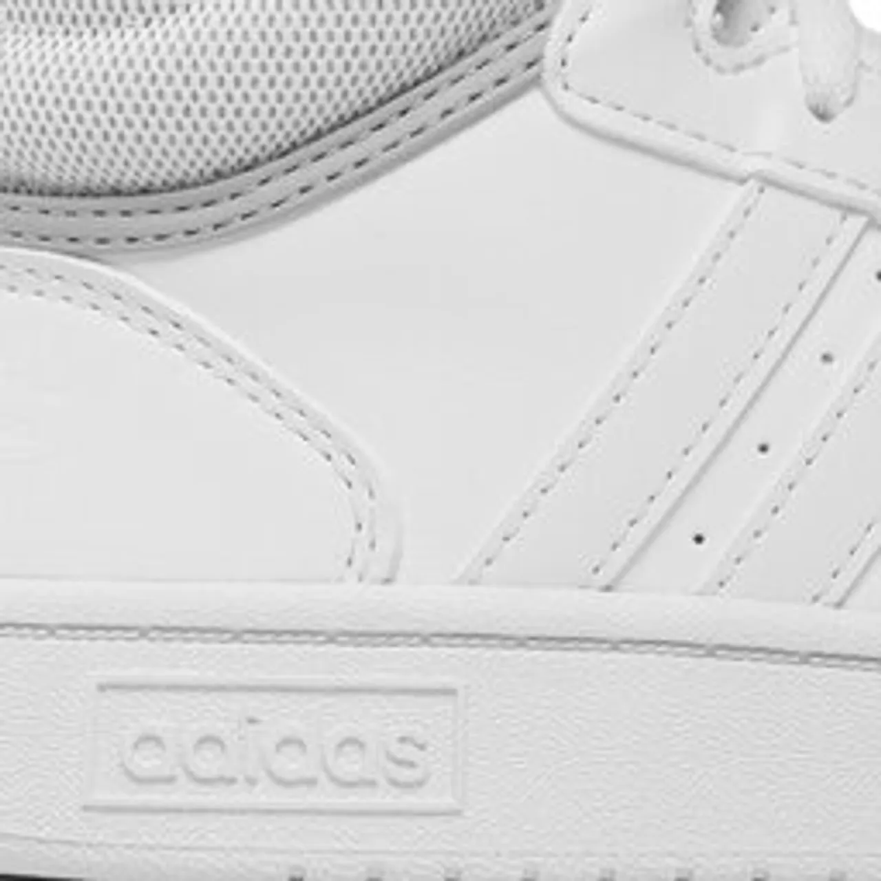 Sneakers adidas Hoops 3.0 Mid K GW0401 Weiß