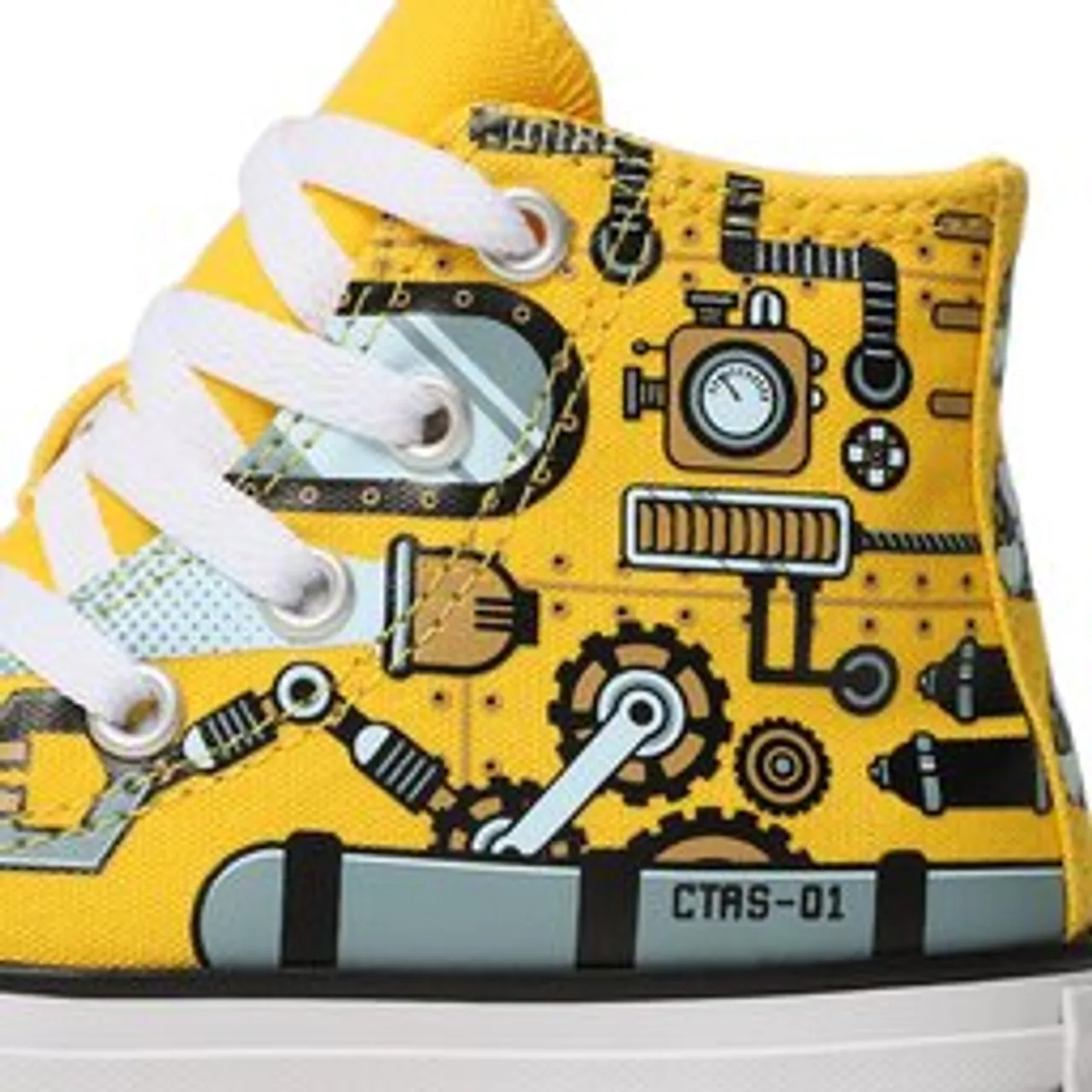 Sneakers aus Stoff Converse Chuck Taylor All Star A03576C Banana Yellow
