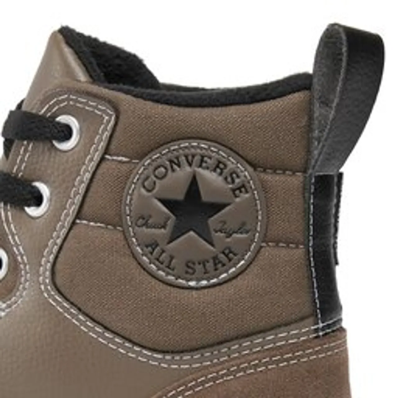 Sneakers aus Stoff Converse Chuck Taylor All Star Berkshire Boot A04476C Taupe