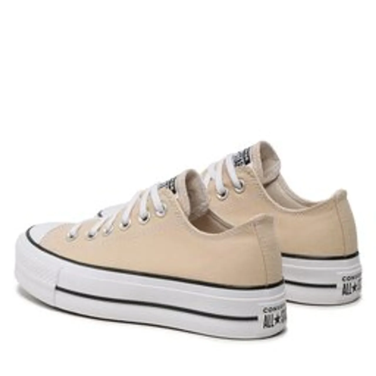 Sneakers aus Stoff Converse Chuck Taylor All Star Lift A03542C Natural/White