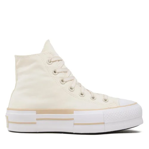 Sneakers aus Stoff Converse Chuck Taylor All Star Lift A05009C Natural/White