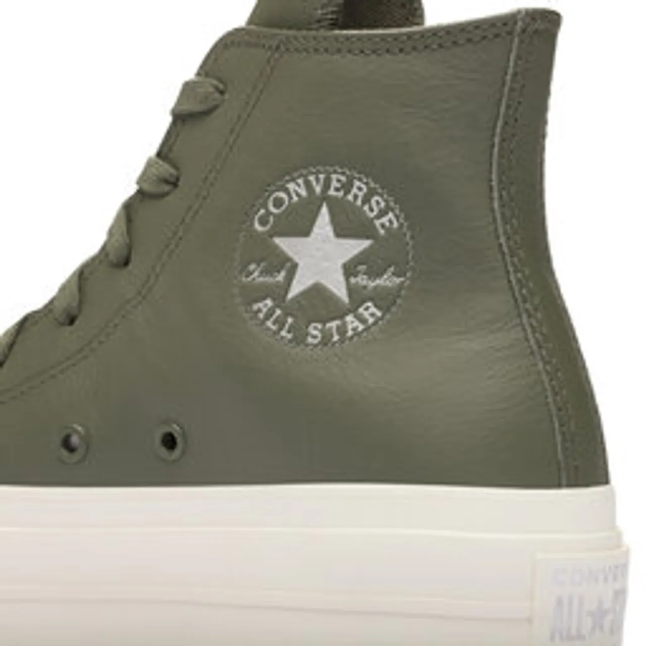Sneakers aus Stoff Converse Chuck Taylor All Star Lift A07131C Forest/Grey