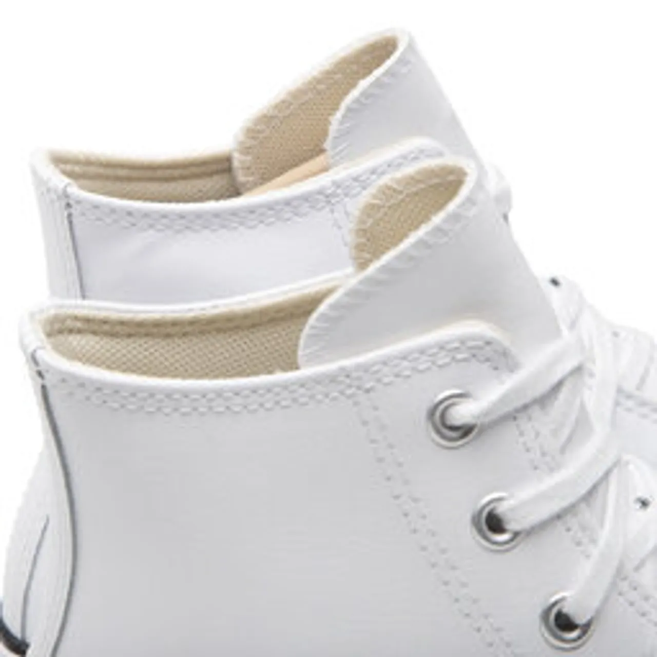 Sneakers aus Stoff Converse Ctas Eva Lift Hi A02486C White/Natural Ivory/Black
