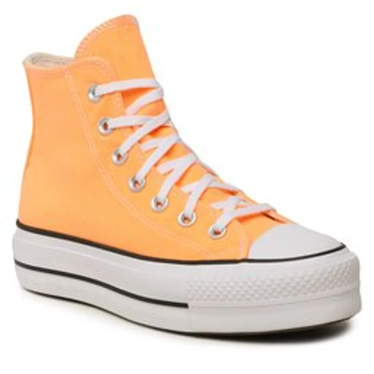 Sneakers aus Stoff Converse Ctas Lift Hi A03052C Peach Beam/Black/White